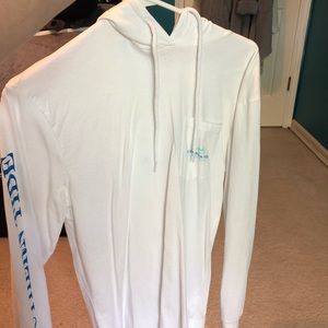 Southern Tide long sleeve hooded T